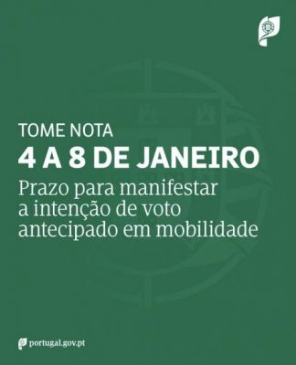 Presidenciais 2026 - 4 a 8 de Janeiro