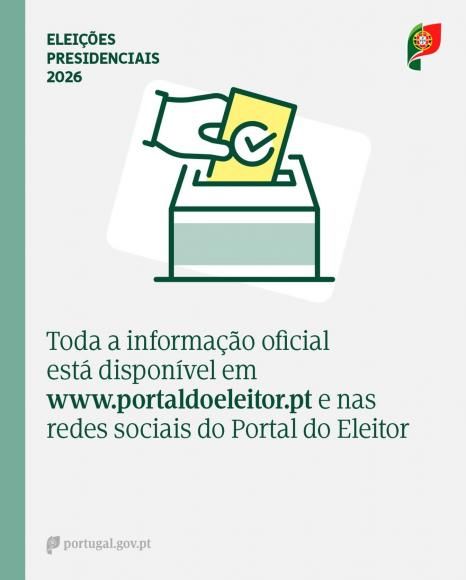 Elei&ccedil;&otilde;es Presidenciais 2026